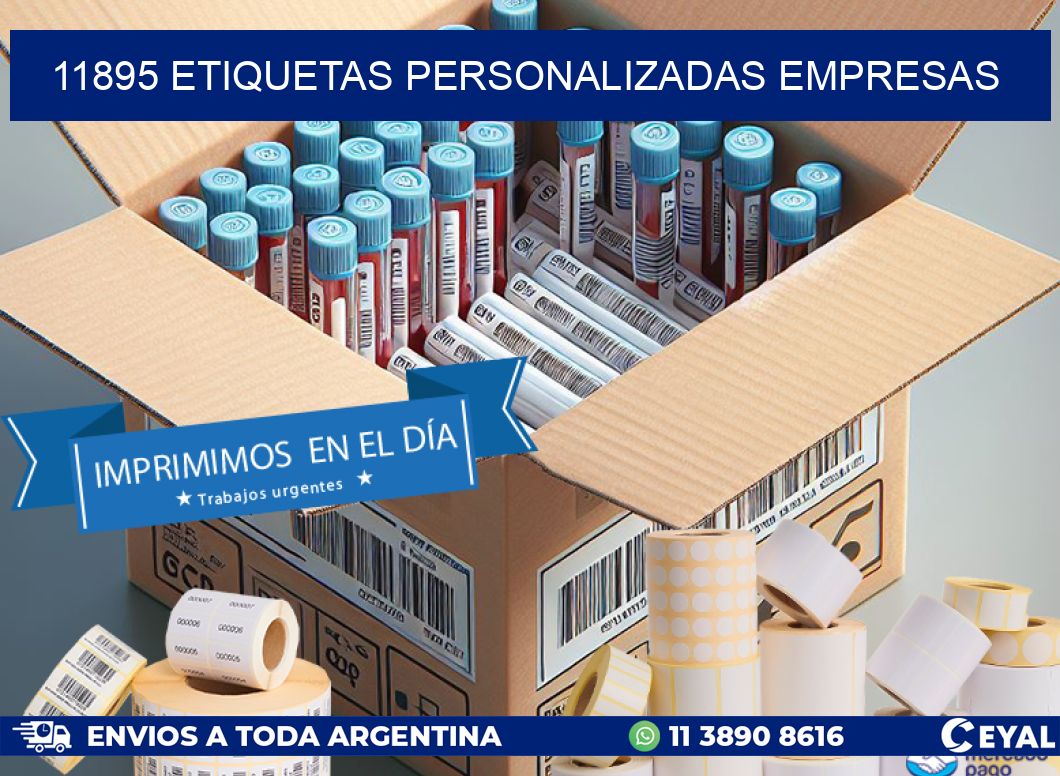 11895 Etiquetas personalizadas empresas