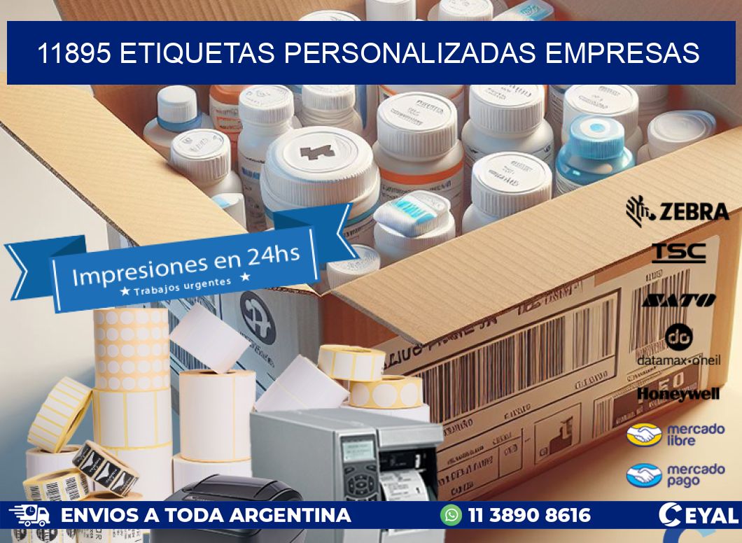 11895 Etiquetas personalizadas empresas