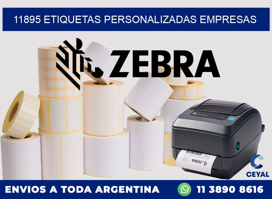 11895 Etiquetas personalizadas empresas