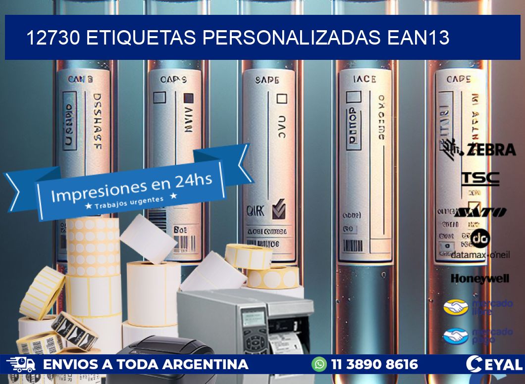 12730 Etiquetas personalizadas ean13