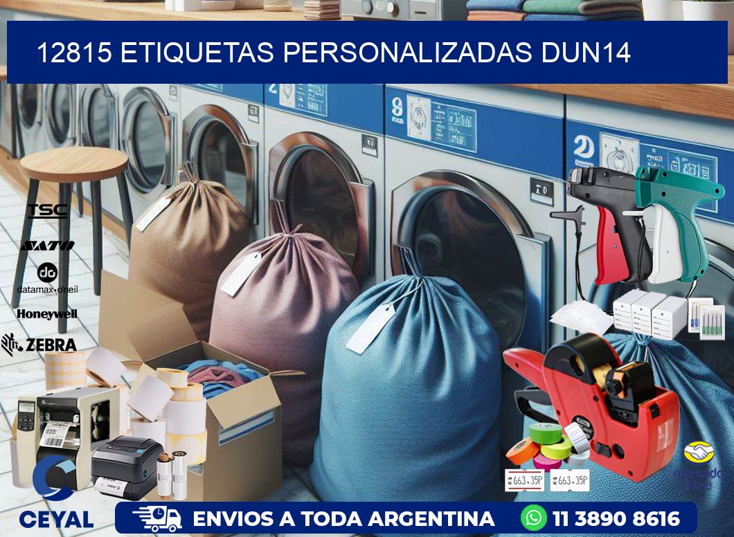 12815 Etiquetas personalizadas dun14