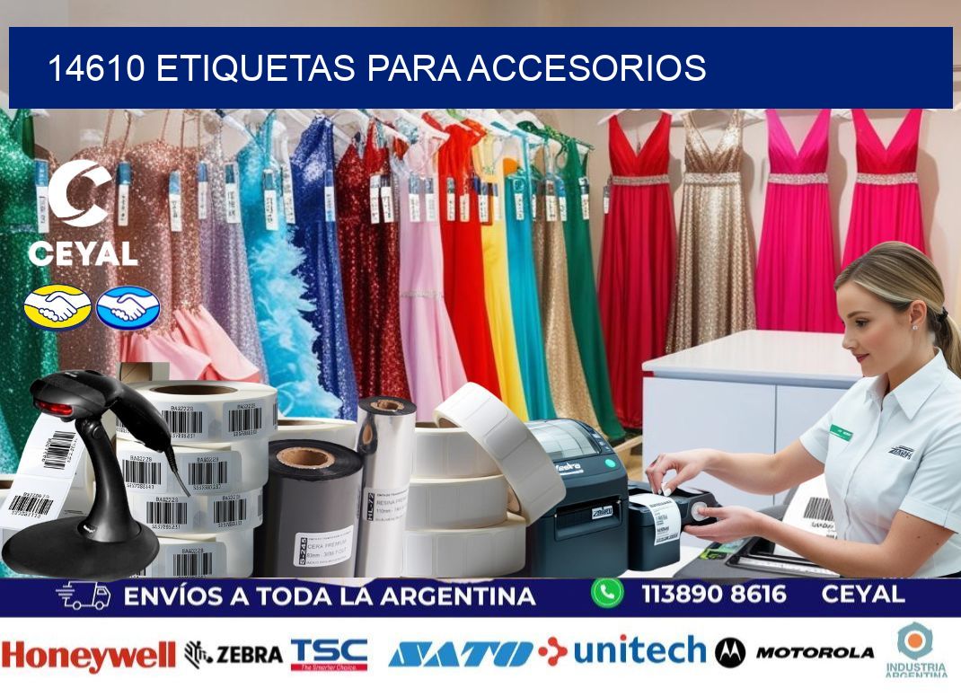 14610 Etiquetas para accesorios