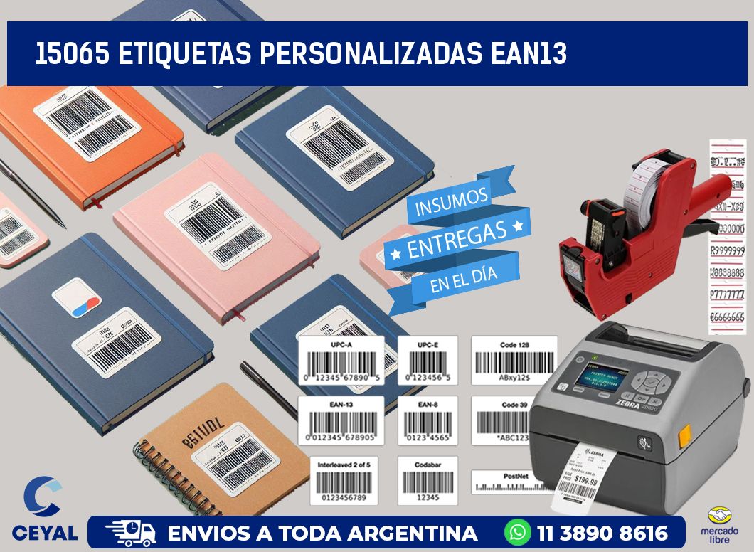 15065 Etiquetas personalizadas ean13