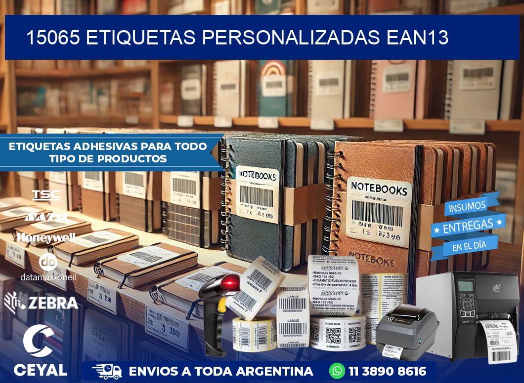 15065 Etiquetas personalizadas ean13