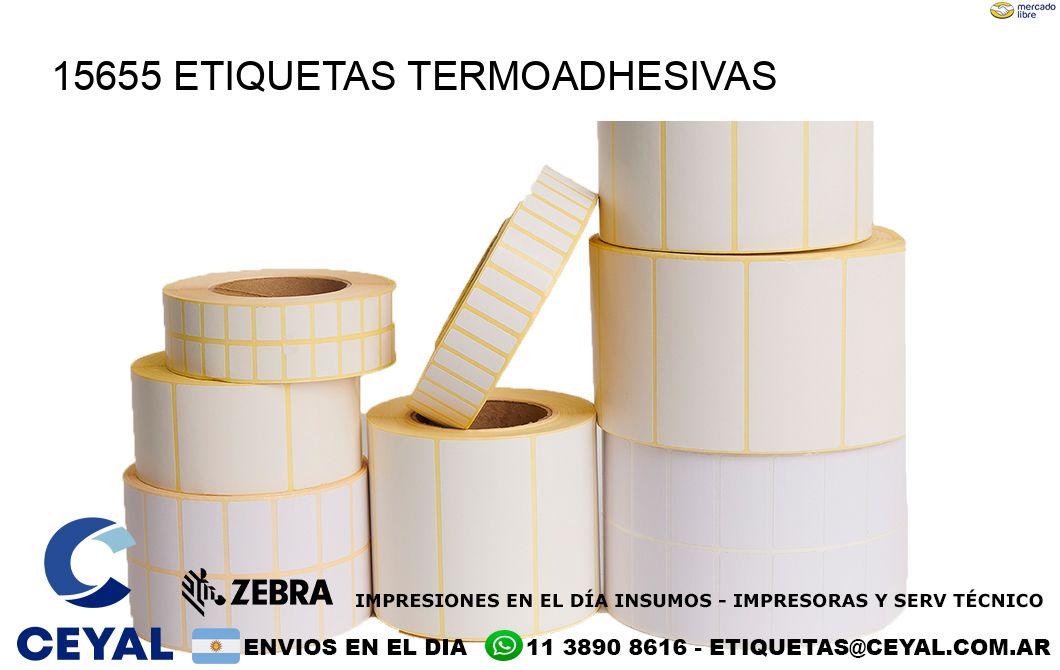 15655 etiquetas termoadhesivas