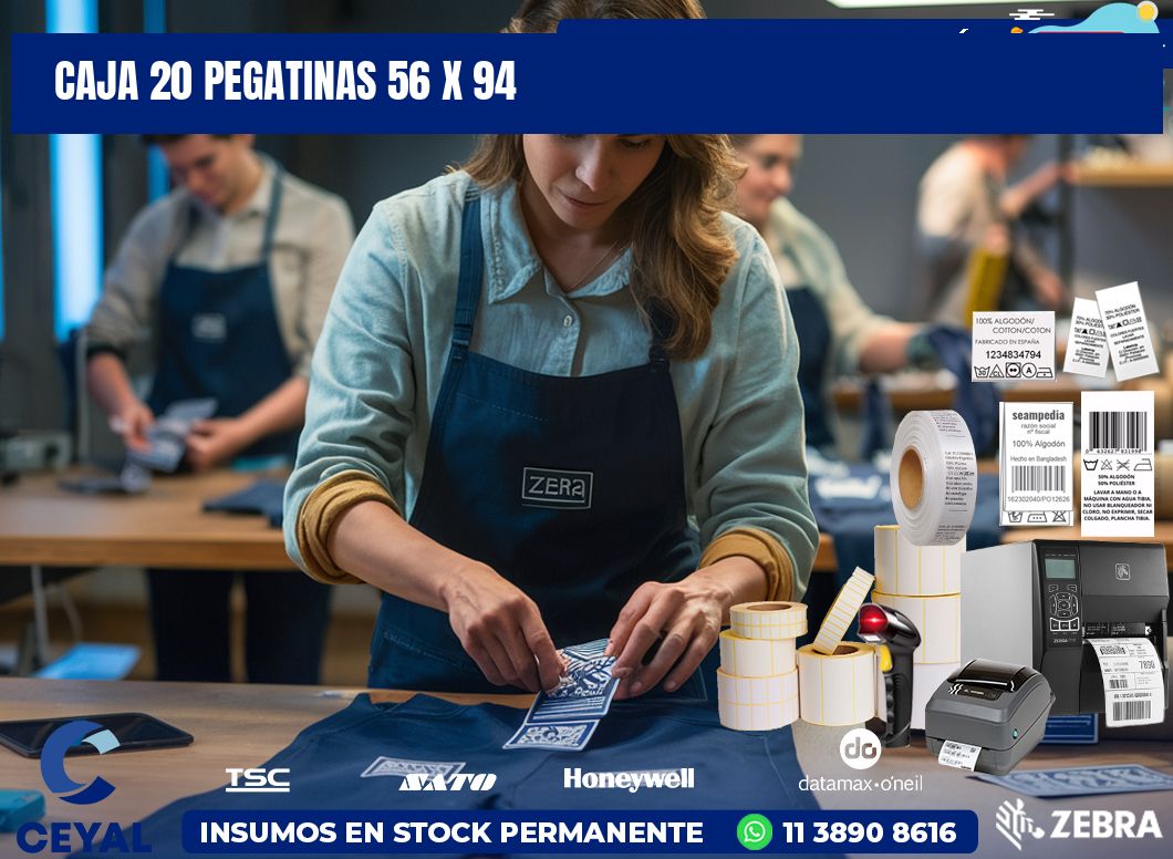 CAJA 20 PEGATINAS 56 x 94