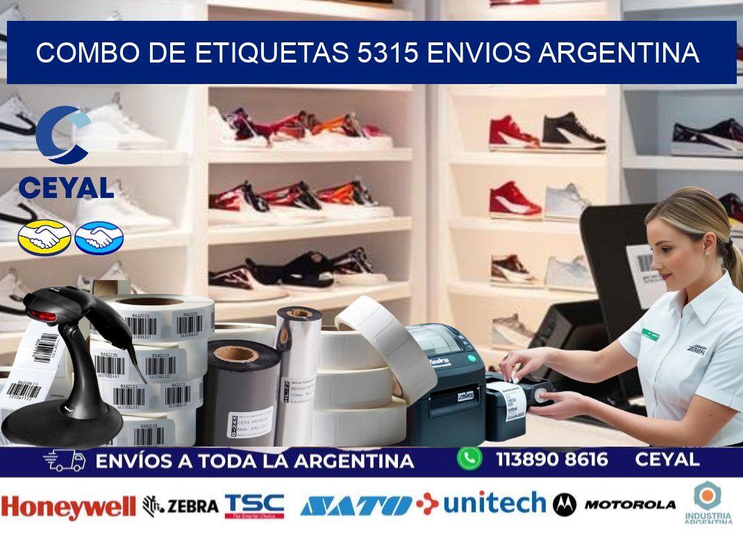 Combo de etiquetas 5315 ENVIOS ARGENTINA