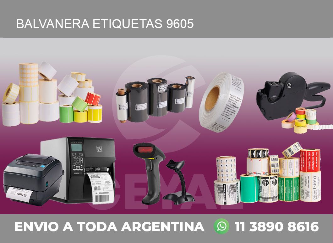 Balvanera etiquetas 9605