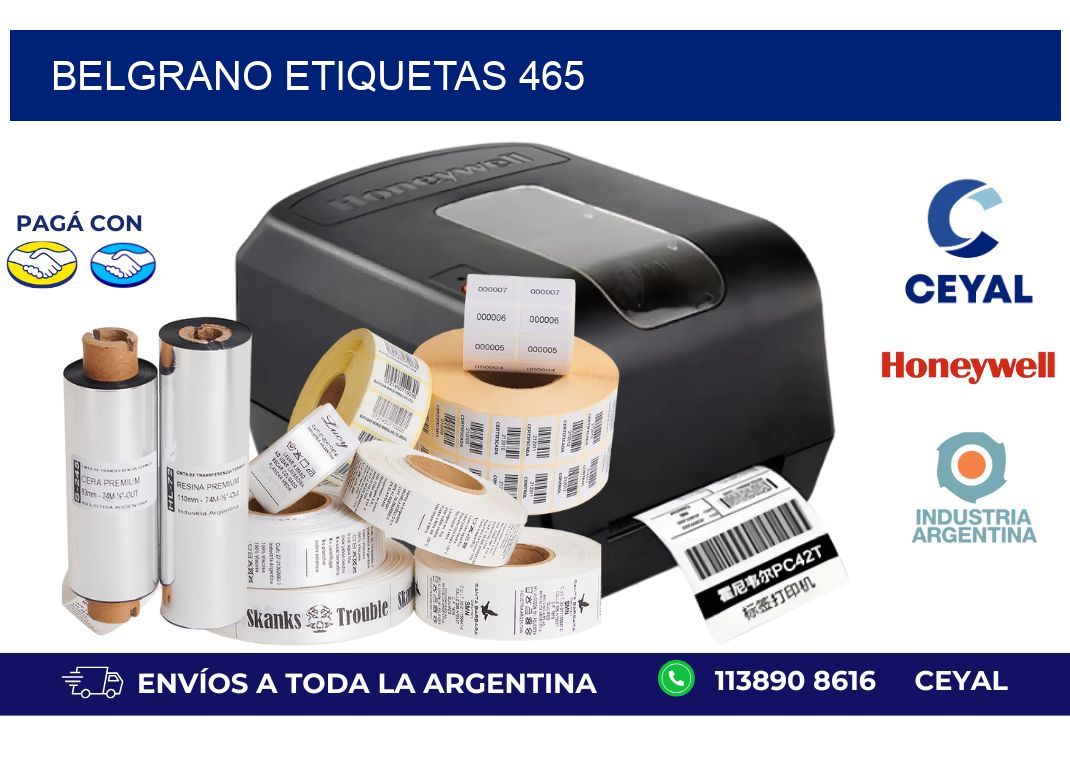 Belgrano etiquetas 465