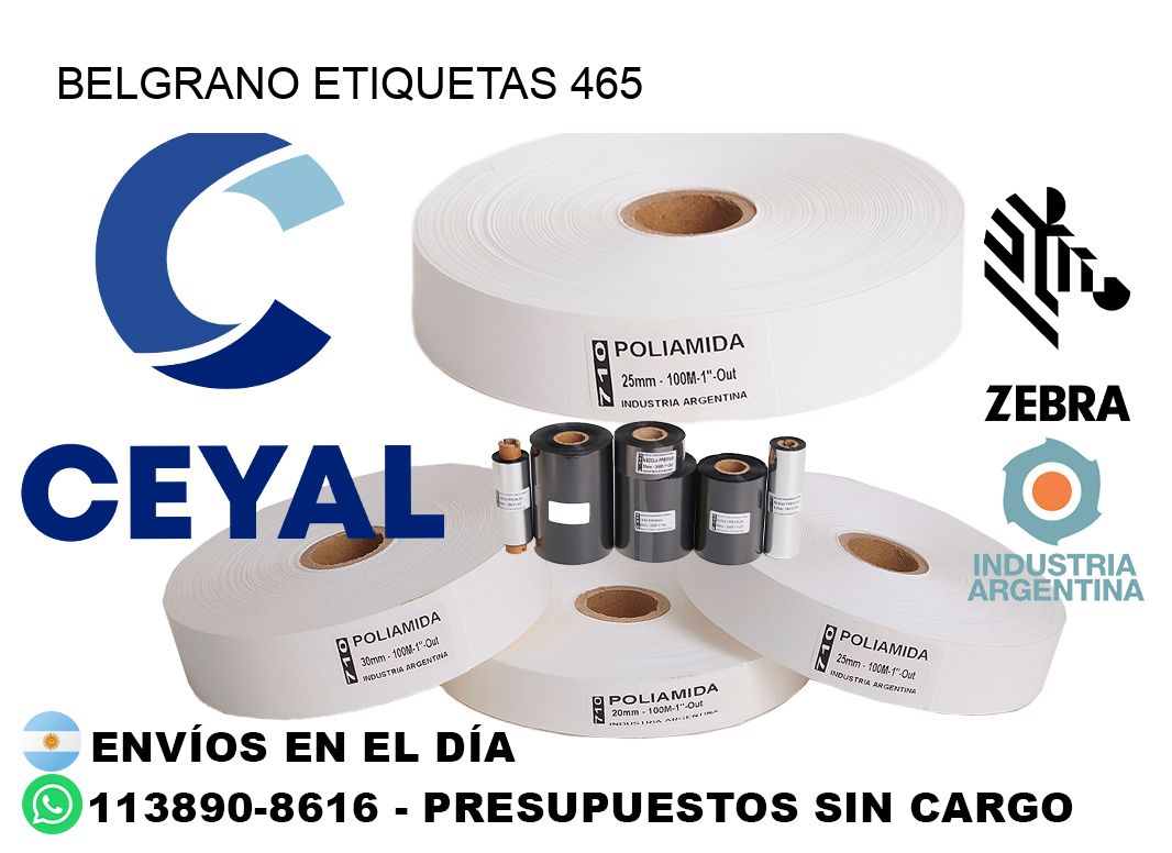 Belgrano etiquetas 465