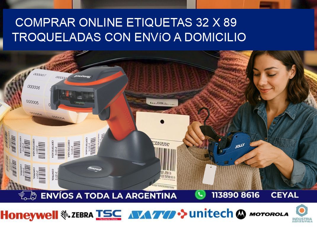 Comprar online etiquetas 32 x 89 troqueladas con envío a domicilio