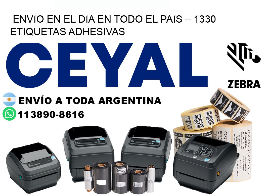Envío en el Día en Todo el País – 1330 Etiquetas Adhesivas