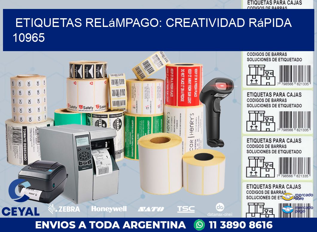 Etiquetas Relámpago: Creatividad Rápida 10965