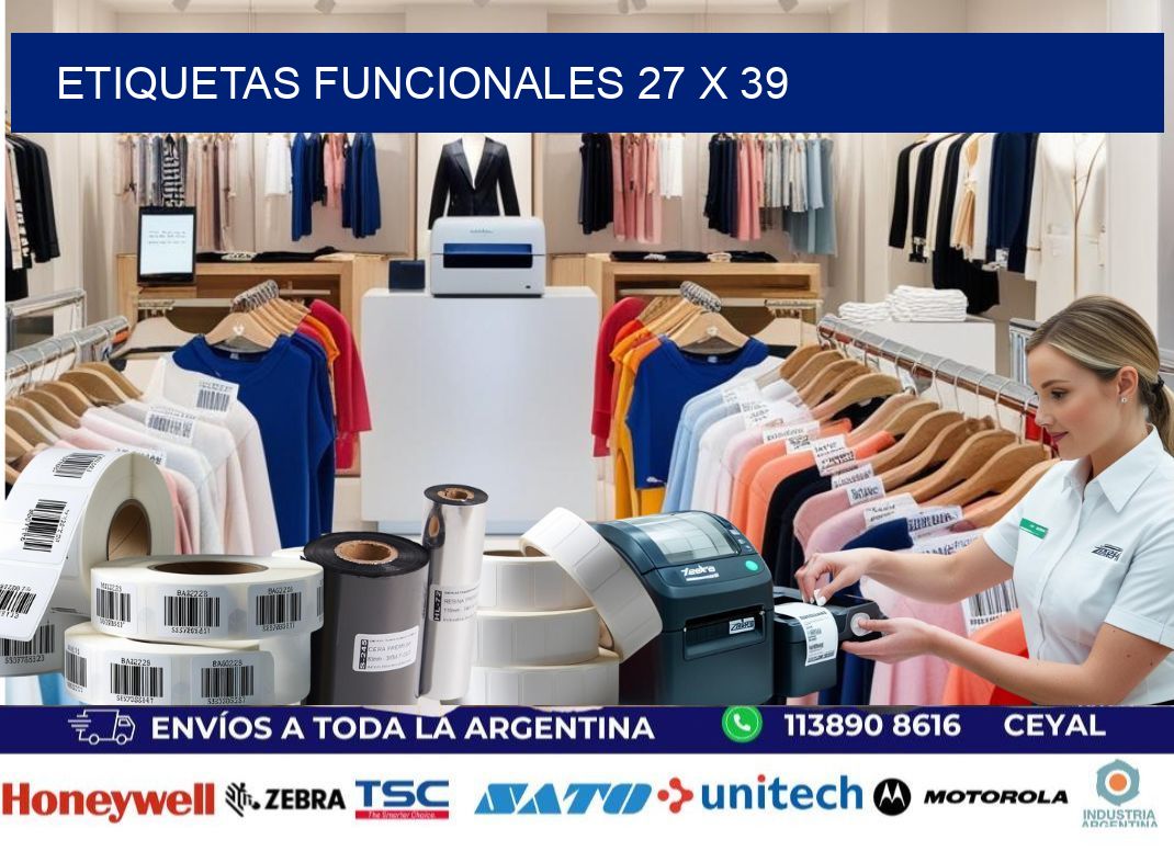 Etiquetas funcionales 27 x 39