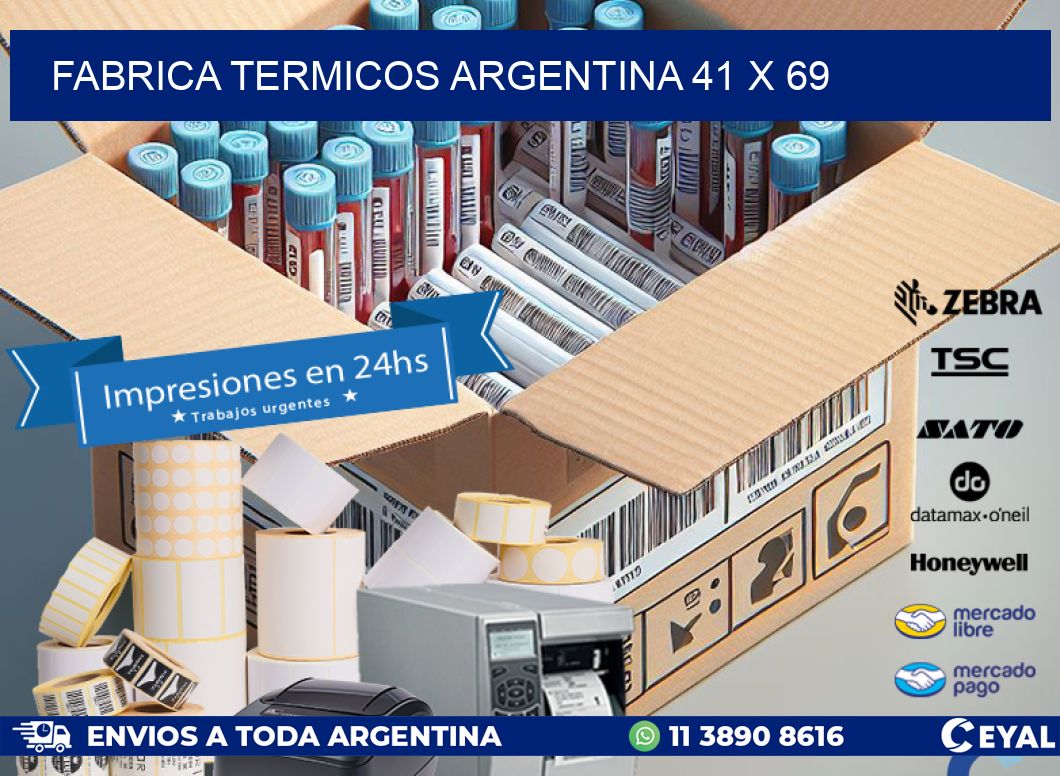 Fabrica TERMICOS ARGENTINA 41 x 69