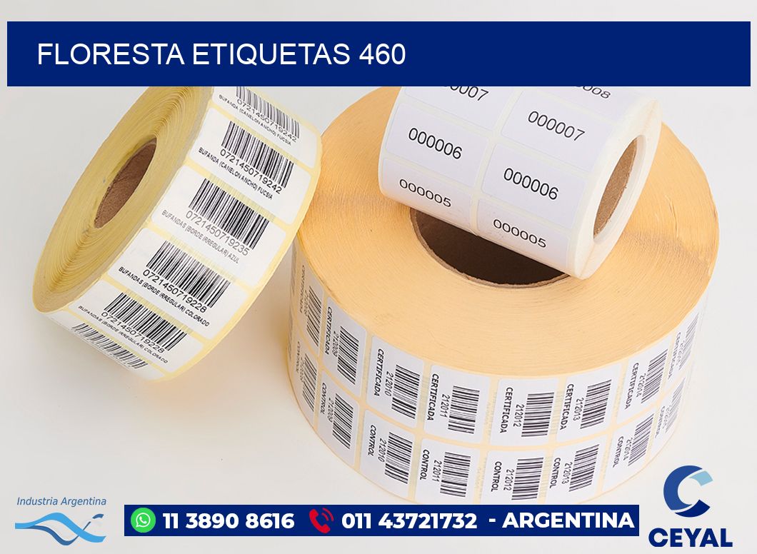 Floresta etiquetas 460