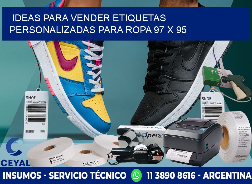Ideas para Vender Etiquetas Personalizadas para Ropa 97 x 95