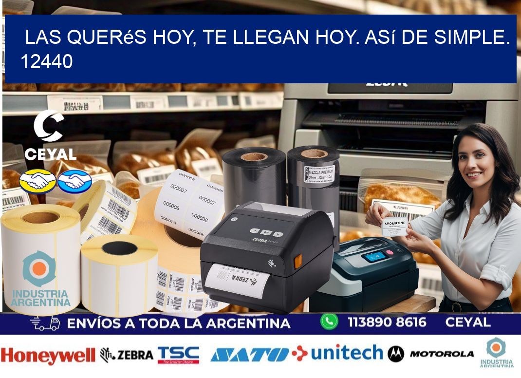 Las Querés Hoy, Te Llegan Hoy. Así de Simple. 12440