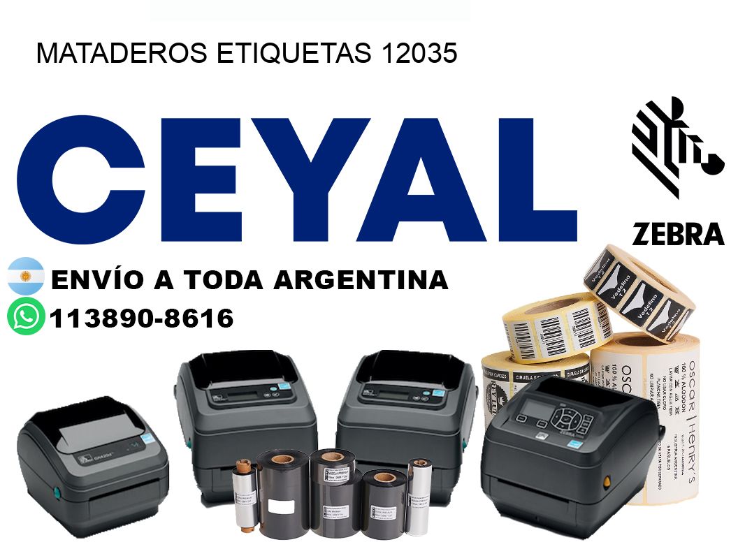 Mataderos etiquetas 12035