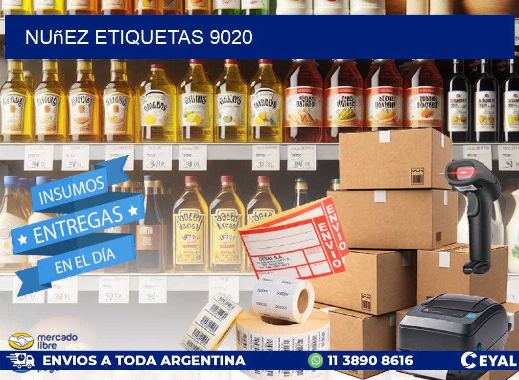 Nuñez etiquetas 9020