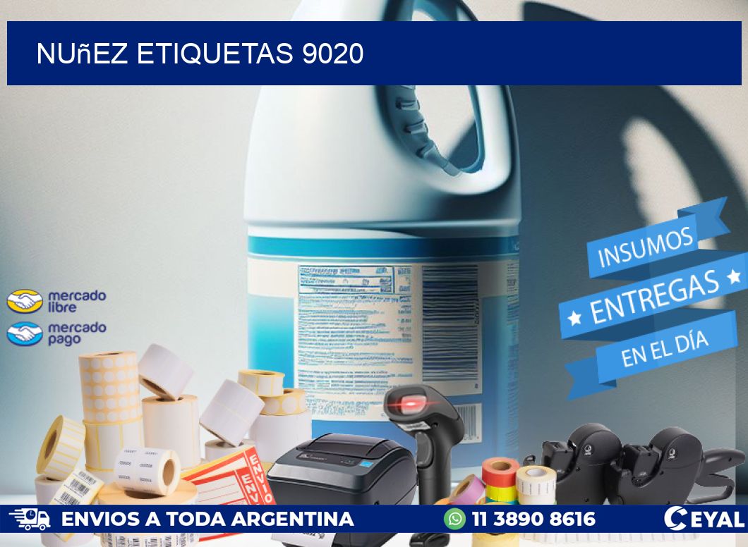 Nuñez etiquetas 9020