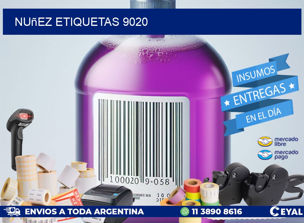 Nuñez etiquetas 9020