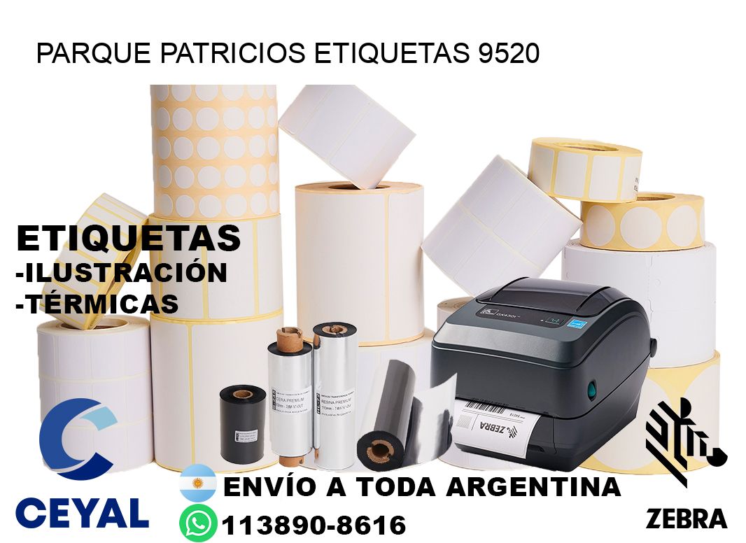 Parque Patricios etiquetas 9520
