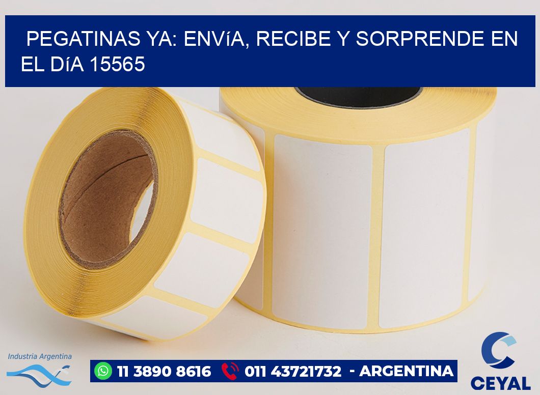 Pegatinas Ya: Envía, Recibe y Sorprende en el Día 15565