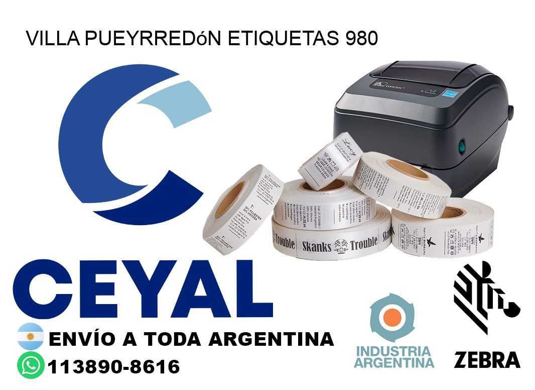 Villa Pueyrredón etiquetas 980