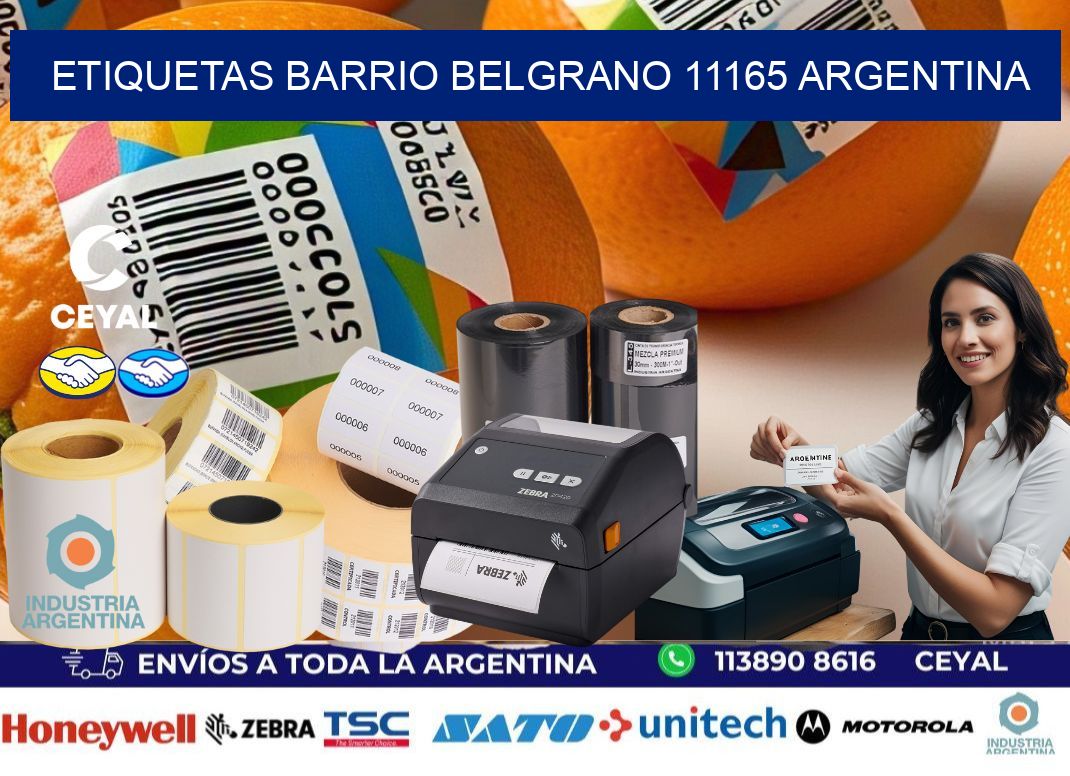 etiquetas barrio belgrano 11165 argentina