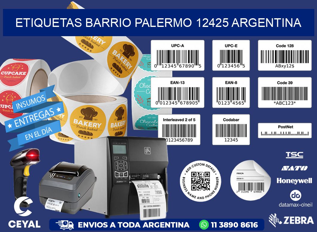 etiquetas barrio palermo 12425 argentina