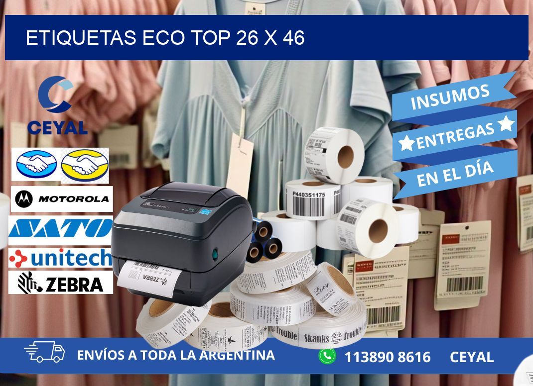 etiquetas eco top 26 x 46