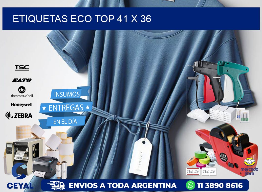 etiquetas eco top 41 x 36