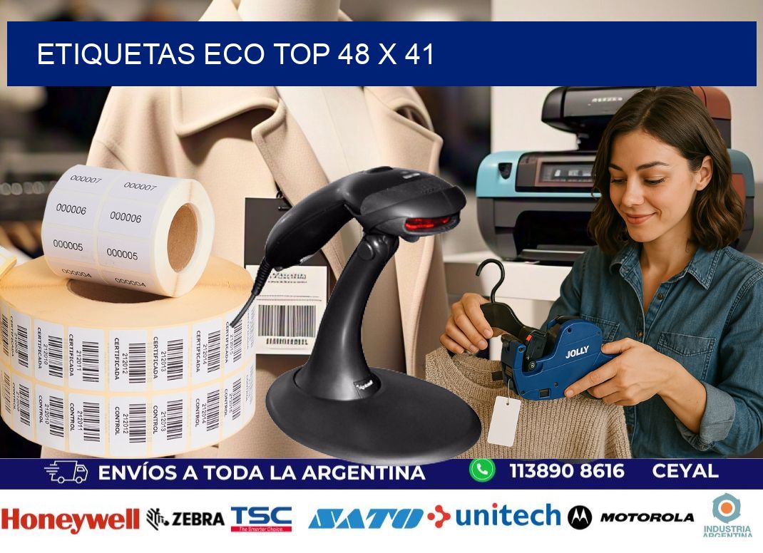 etiquetas eco top 48 x 41