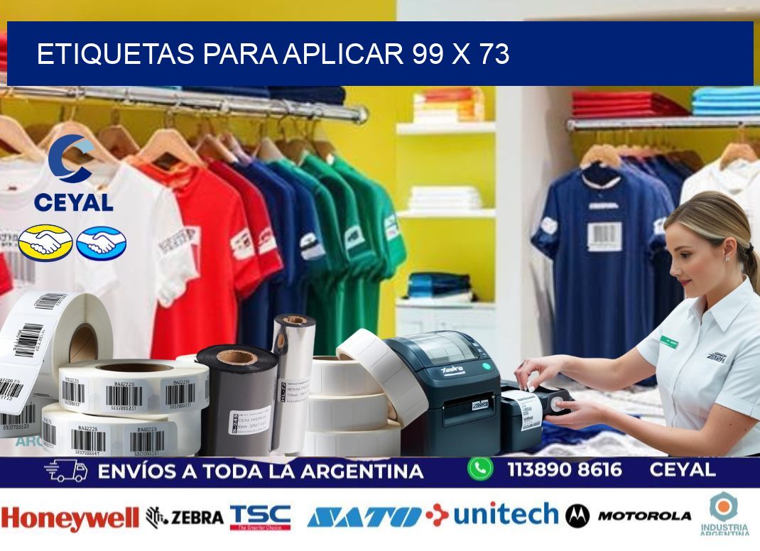 etiquetas para aplicar 99 x 73