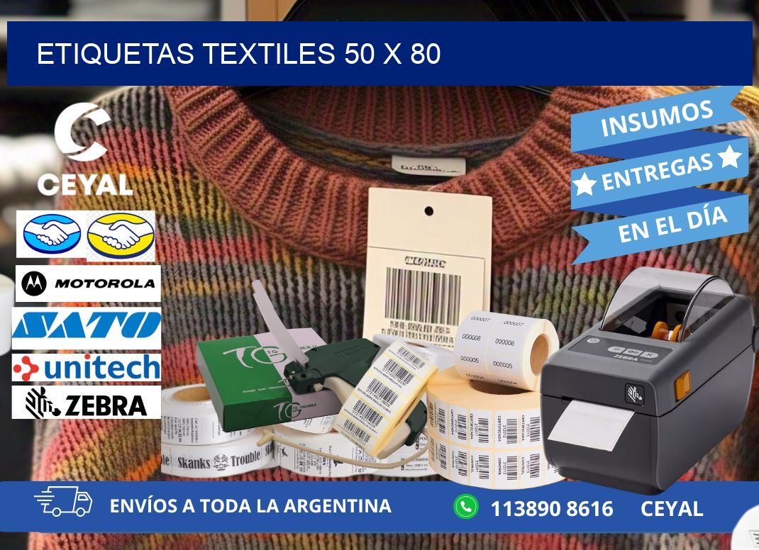 etiquetas textiles 50 x 80
