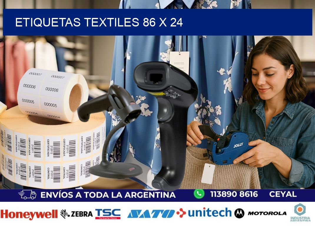 etiquetas textiles 86 x 24