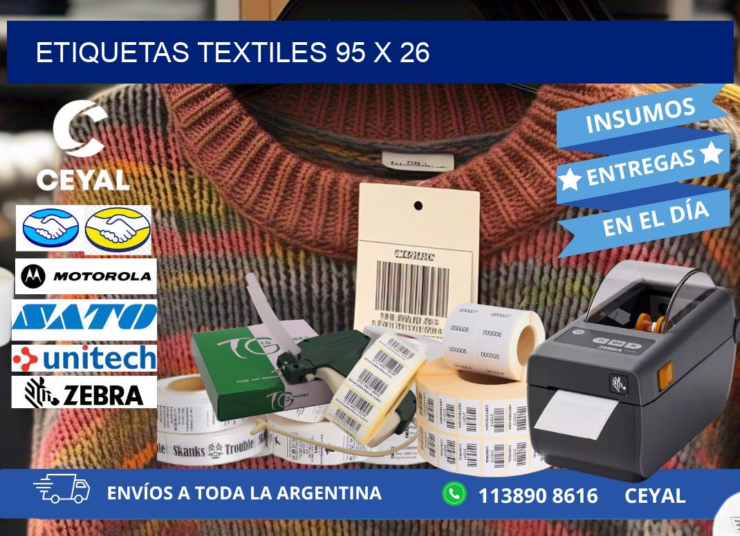 etiquetas textiles 95 x 26