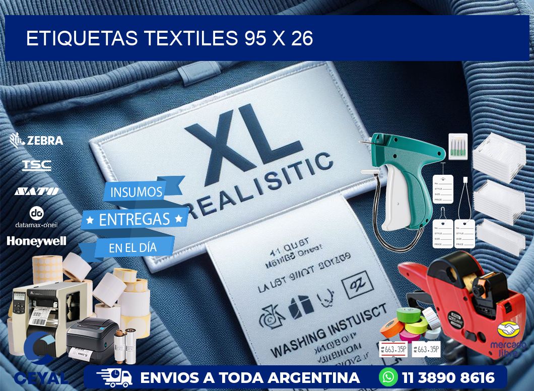 etiquetas textiles 95 x 26