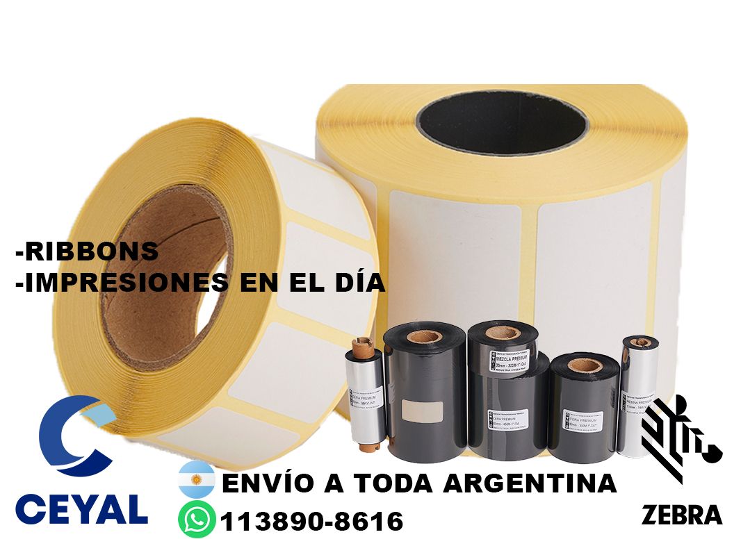 1 caja de etiquetas 55 x 73