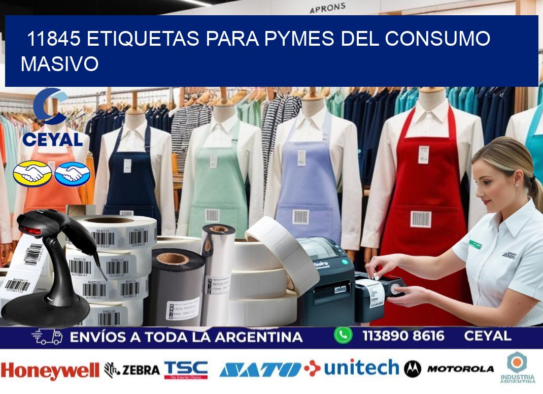 11845 Etiquetas para pymes del consumo masivo