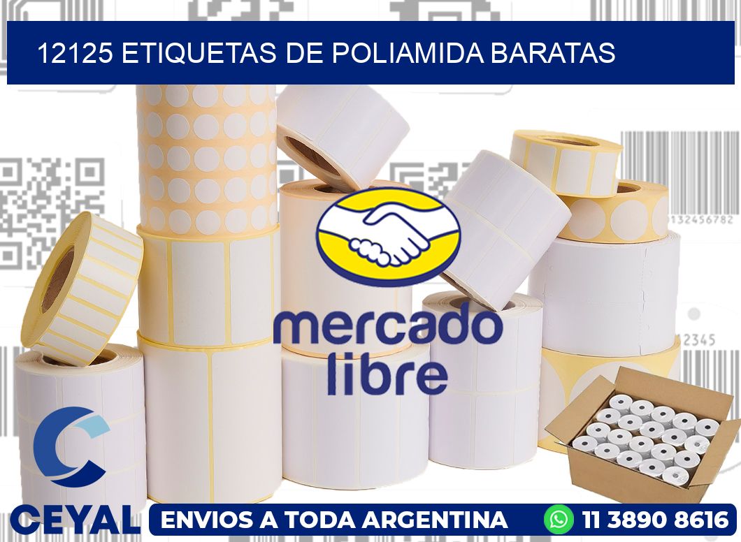 12125 etiquetas de poliamida baratas