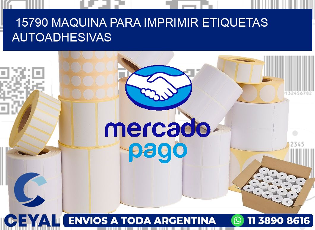 15790 maquina para imprimir etiquetas autoadhesivas