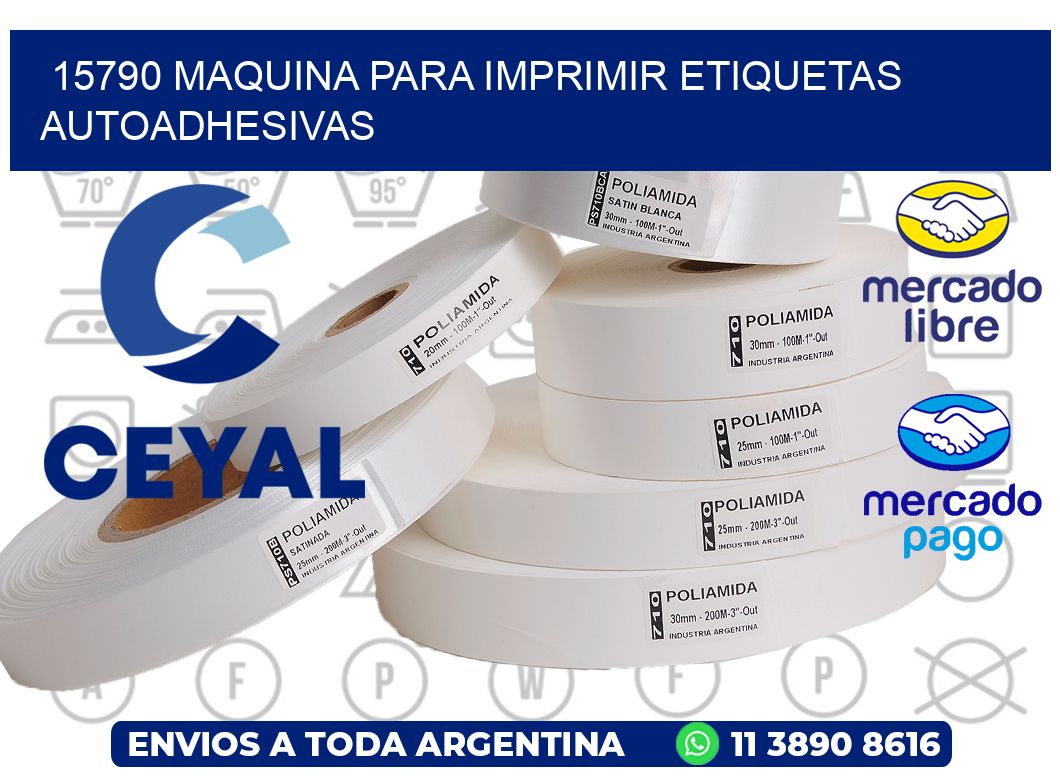 15790 maquina para imprimir etiquetas autoadhesivas