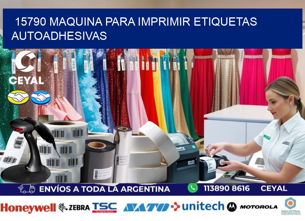 15790 maquina para imprimir etiquetas autoadhesivas