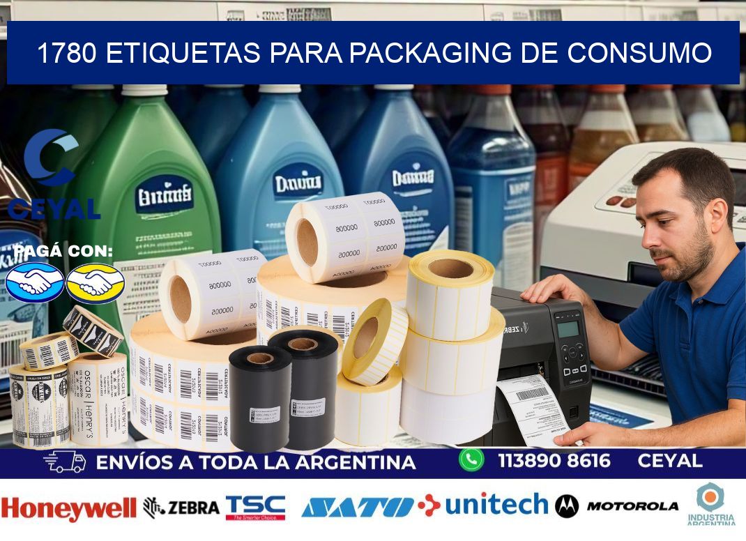 1780 Etiquetas para packaging de consumo