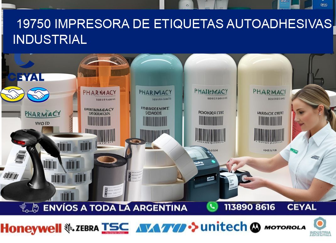 19750 Impresora de etiquetas autoadhesivas industrial