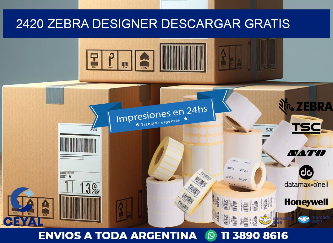 2420 Zebra Designer Descargar gratis