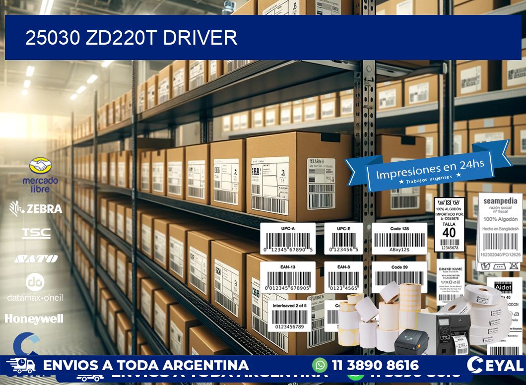 25030 ZD220t driver