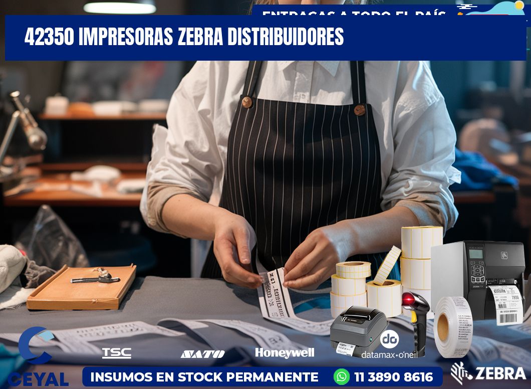 42350 impresoras Zebra distribuidores